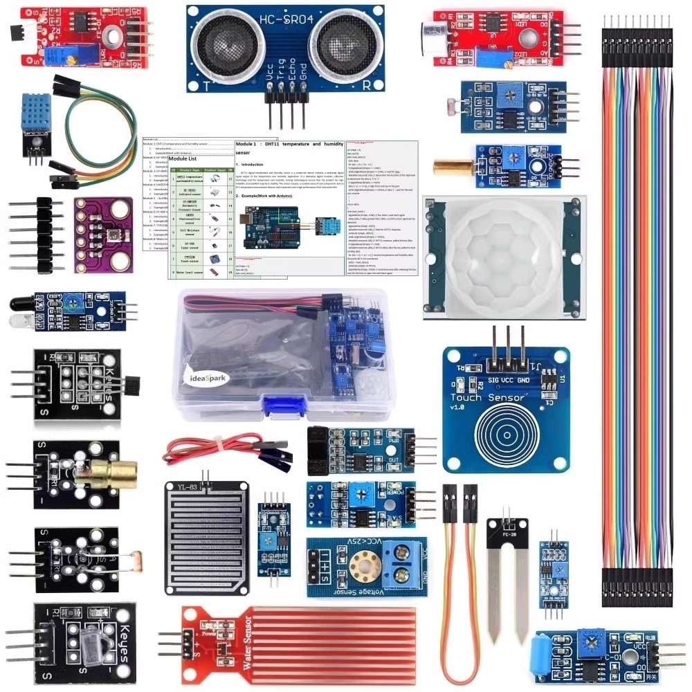 Breadboard 400 Point - 22 in 1 Sensor Kit Module
