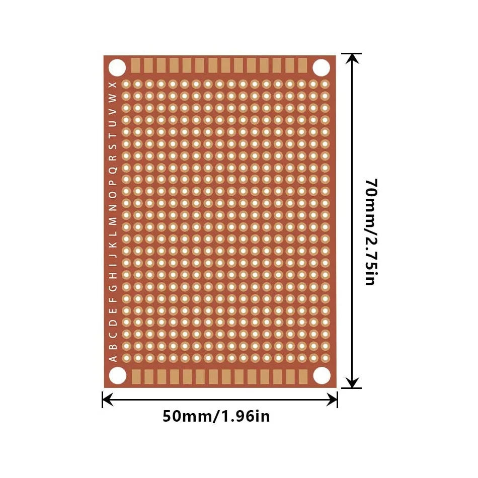 Perfboard - 10/20Pcs 5x7cm Copper Perfboard Paper Composite