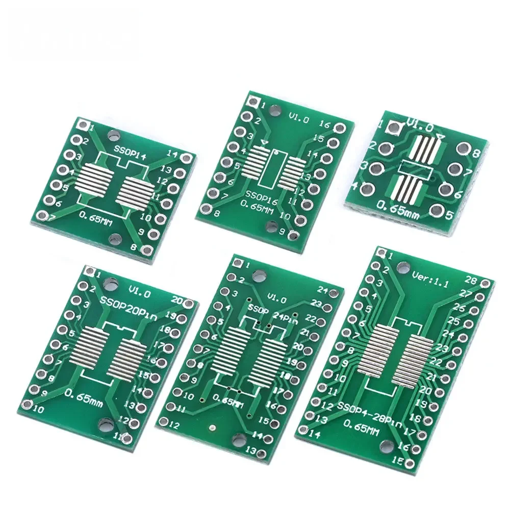 Pcb Prototyping Board - 10PCS Universal SOP8/SSOP10/SOP14-SOP28 to DIP/SMD Adapter