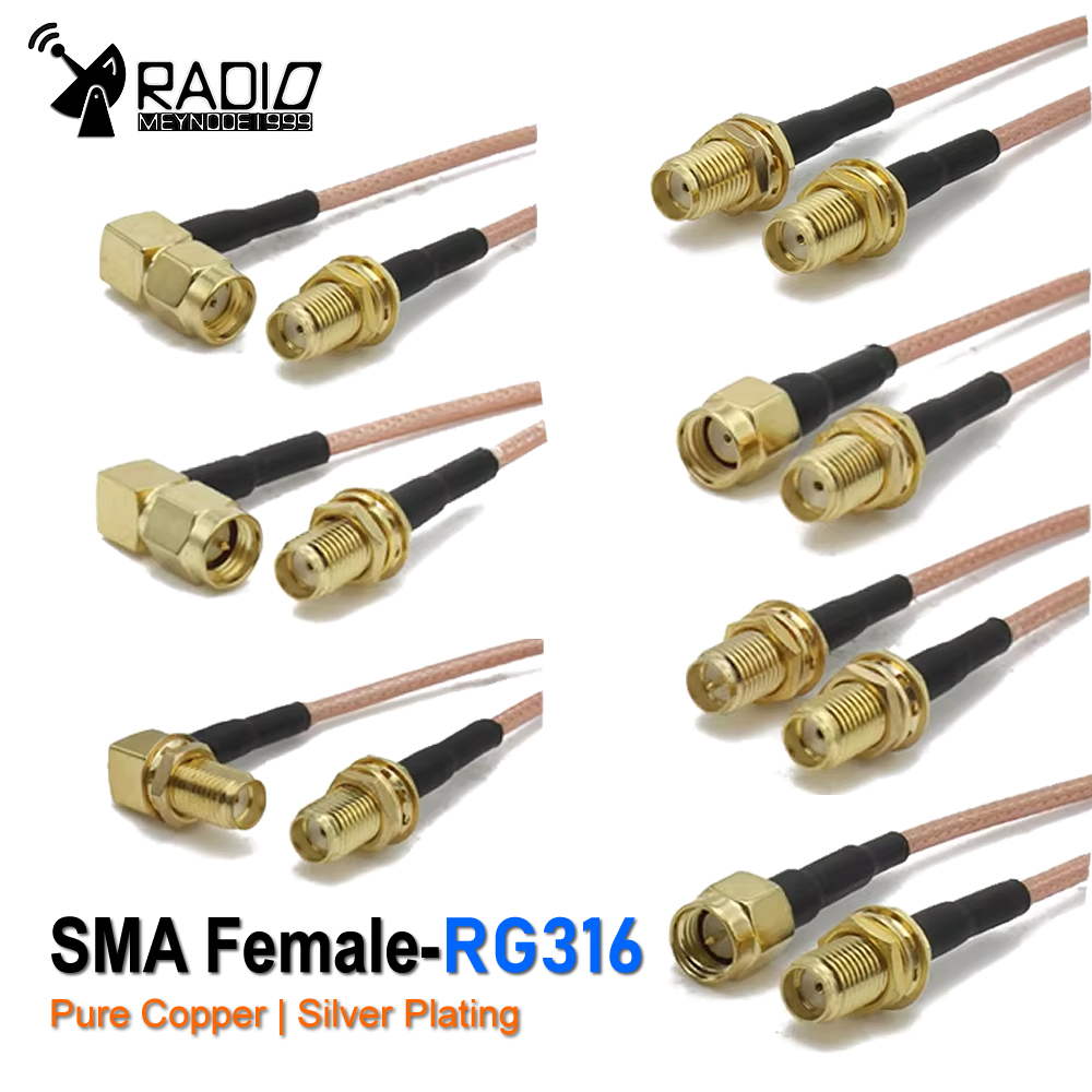 Jumper Wire Kit - RG316 SMA to SMA/RP SMA Male