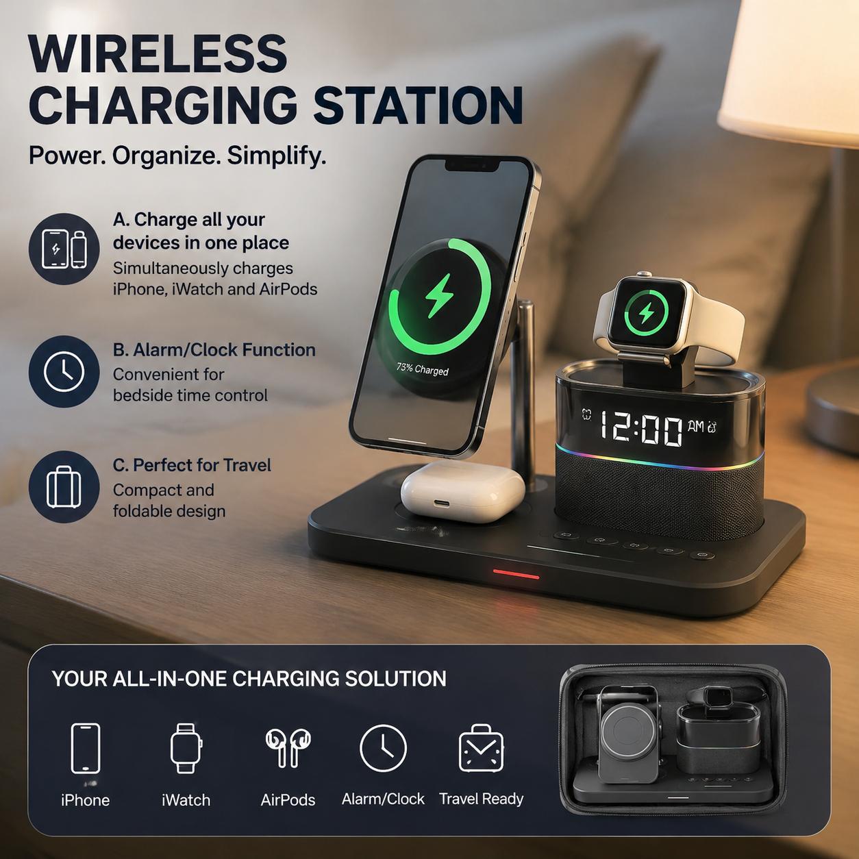 Magnetic Wireless Charging Sta - đánh giá và giá Micro Usb Cable