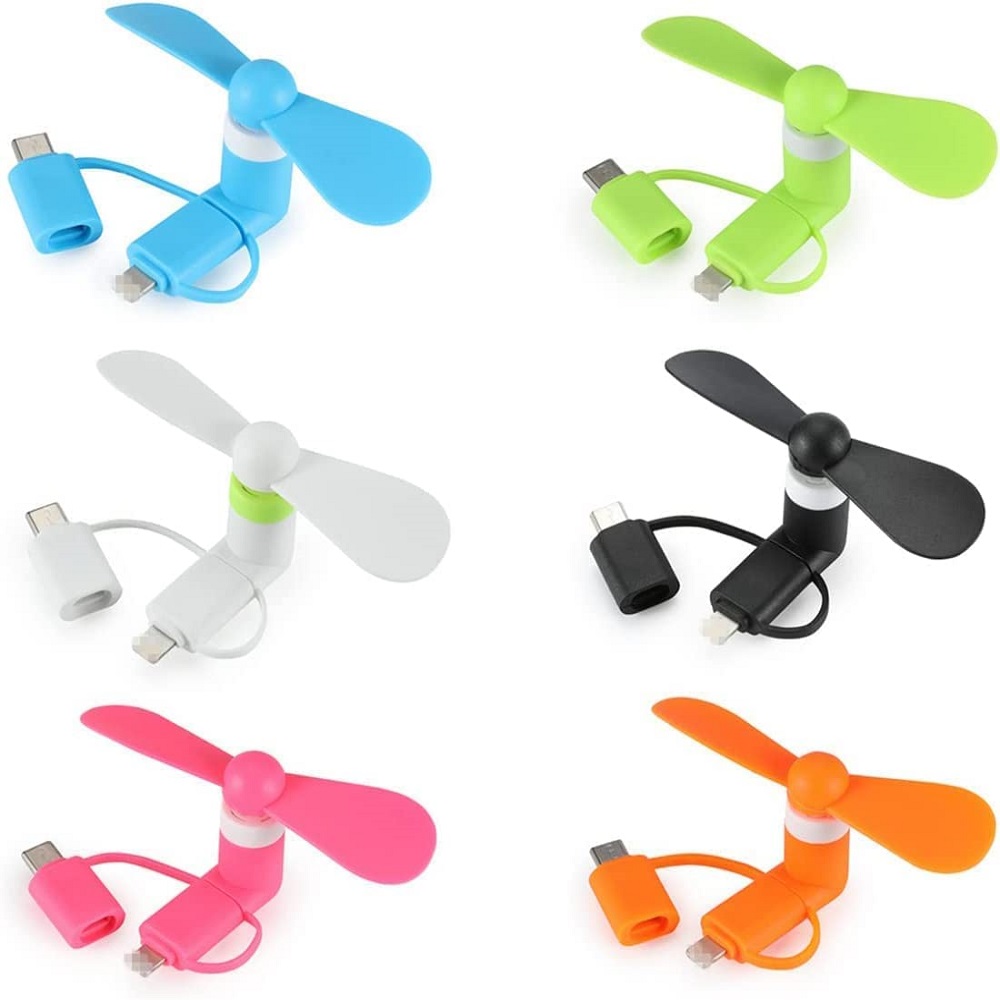 3 in 1 USB Powered Phone Fan f - đánh giá và giá Micro Usb Cable