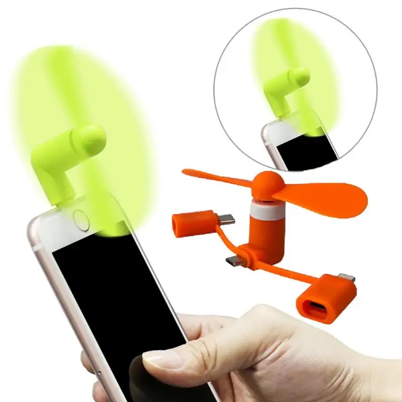 3 in 1 USB Powered Phone Fan f - đánh giá và giá Micro Usb Cable