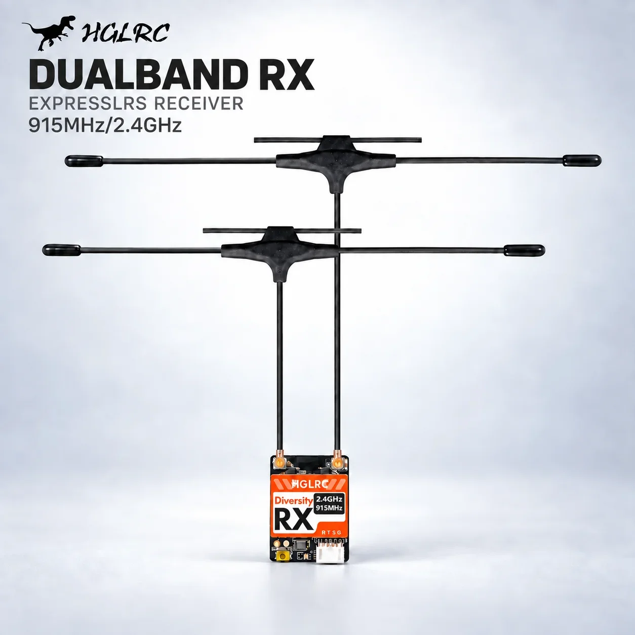 HGLRC Dualband RX ExpressLRS R - đánh giá và giá Antenna 2.4Ghz