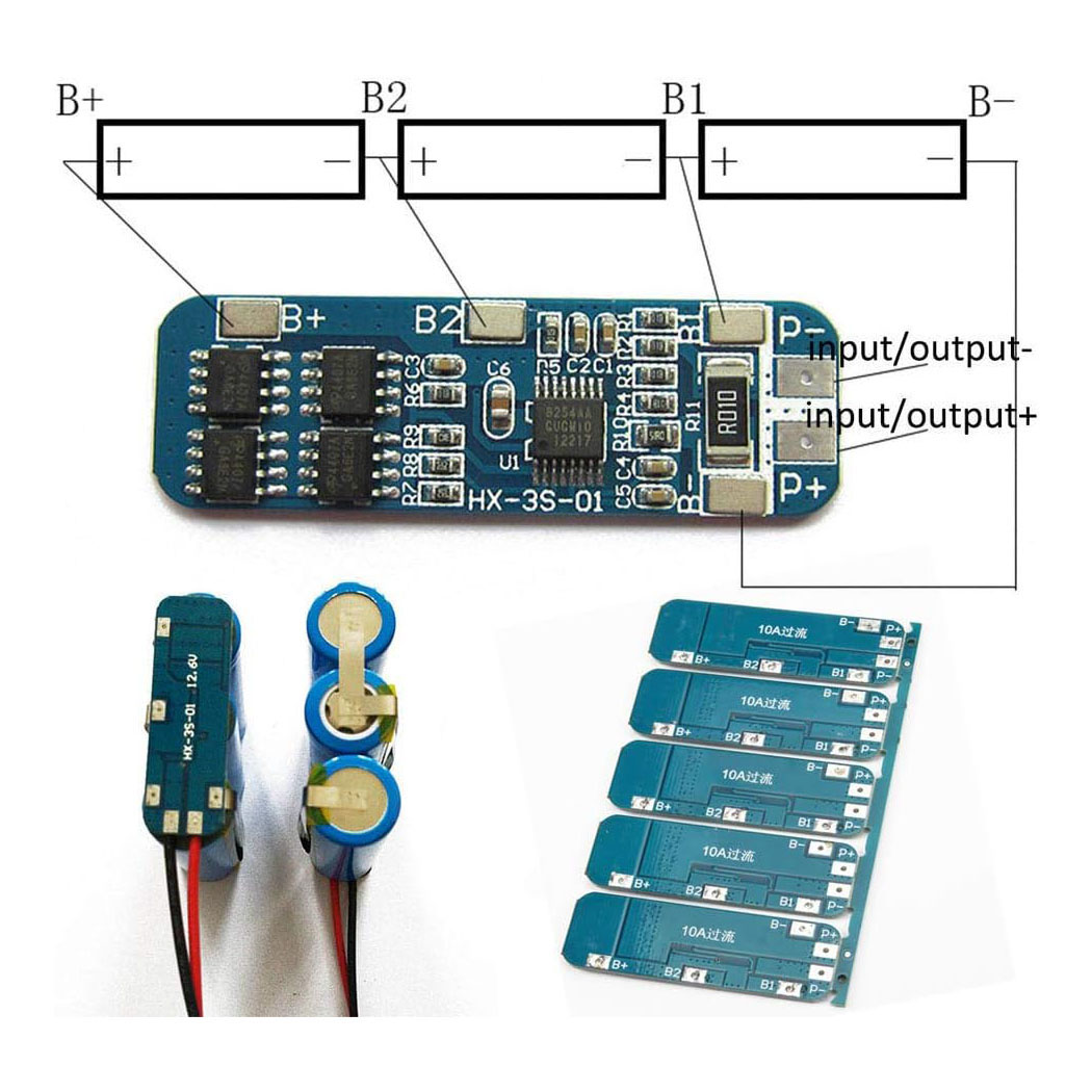 3S 12V 10A 18650 Lithium Batte - đánh giá và giá Li Ion Charger Module