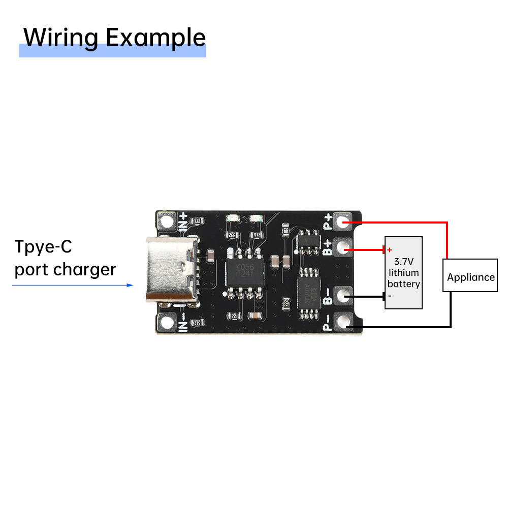 5pcs Type C DC 4-8V TP4056 Li- - đánh giá và giá Tp4056 Module