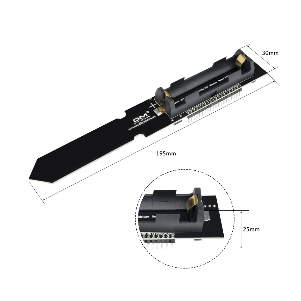 DHT11 Temperature, Humidity an - đánh giá và giá Esp32 Battery Holder Lipo