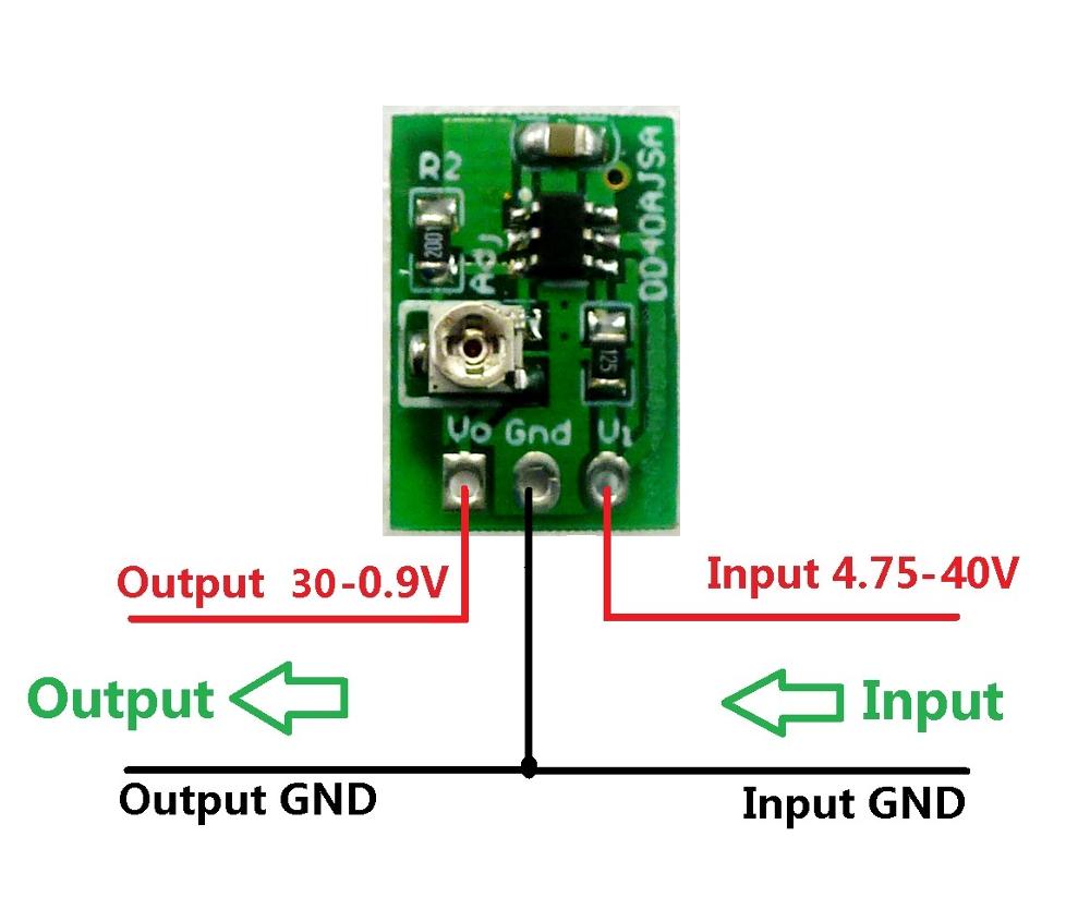DD40AJSB 5W Mini DC Step Down  - đánh giá và giá Ams1117 Module