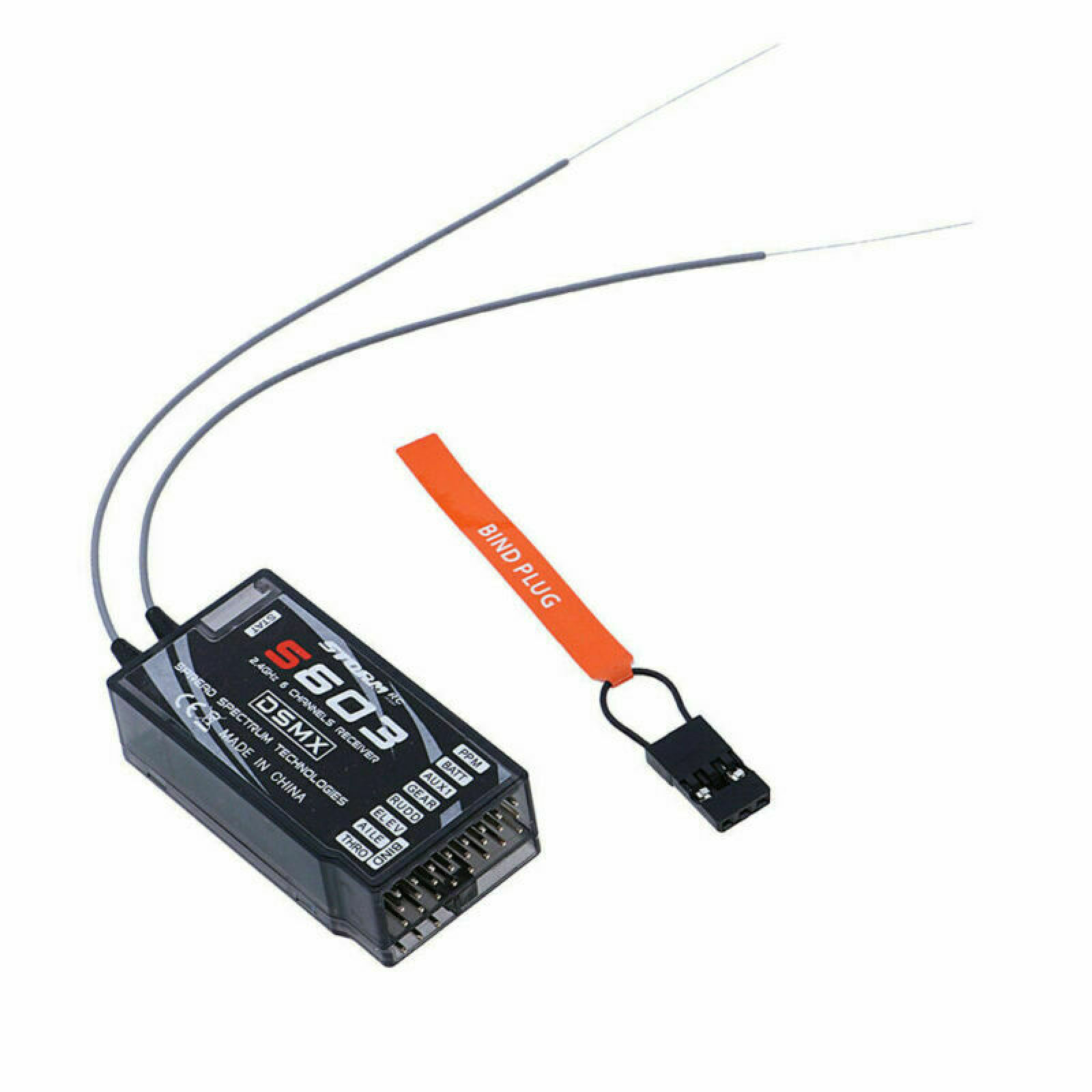 6CH 2.4GHz PPM S603 Receiver w - đánh giá và giá Antenna 2.4Ghz