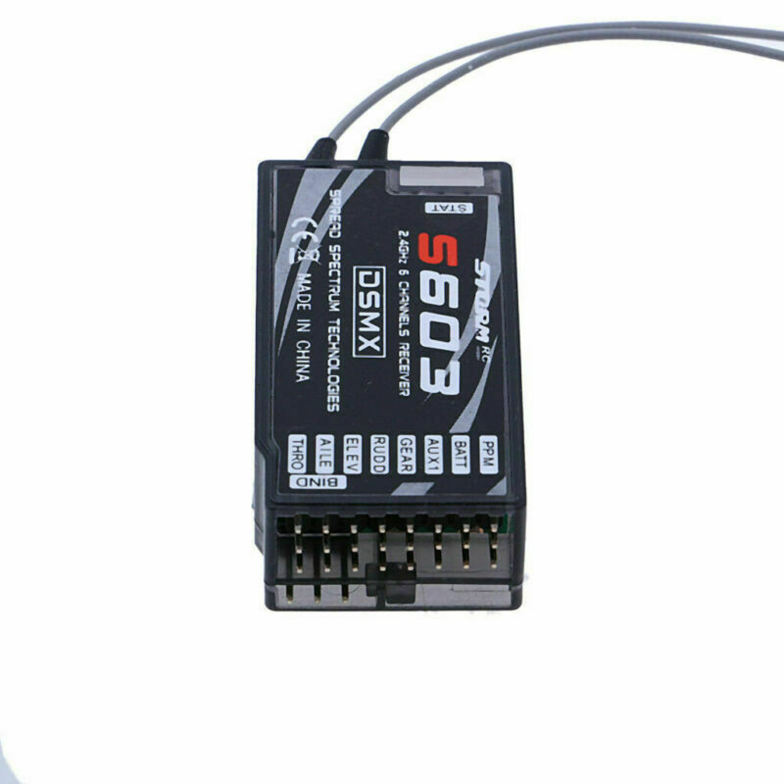 6CH 2.4GHz PPM S603 Receiver w - đánh giá và giá Antenna 2.4Ghz