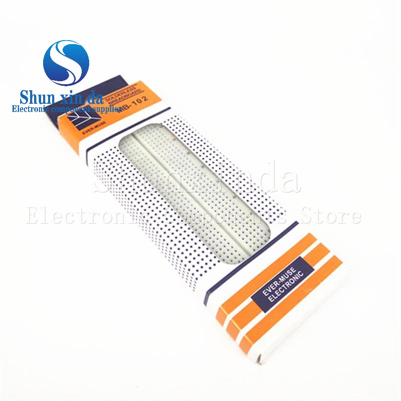 MB102 MB-102 165*55*10mm Bread - đánh giá và giá Breadboard 400 Point