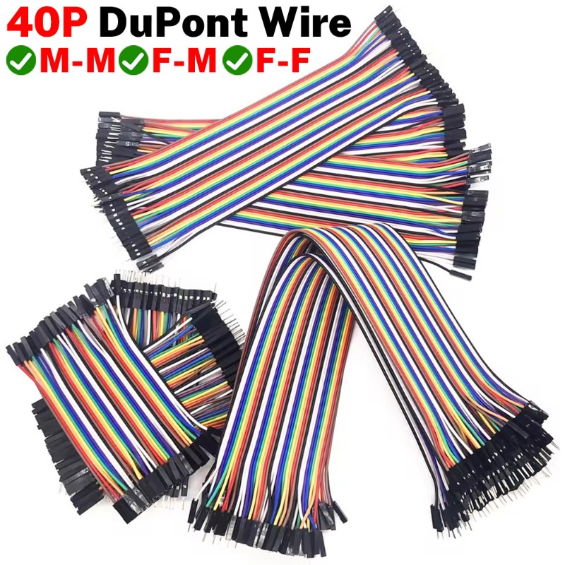 40Pin Dupont Cable Ribbon Jump - đánh giá và giá Jumper Wire Kit