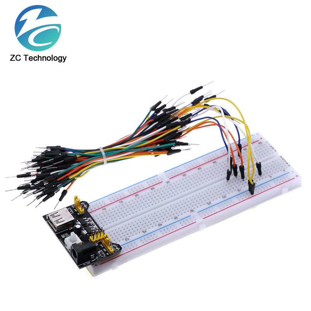 MB-102 MB102 Bo Mạch 400 830 Đ - đánh giá và giá Breadboard 400 Point