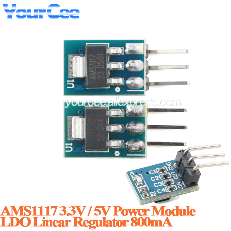 20pcs/1pc AMS1117 3.3V 5V Powe - đánh giá và giá Ams1117 Module