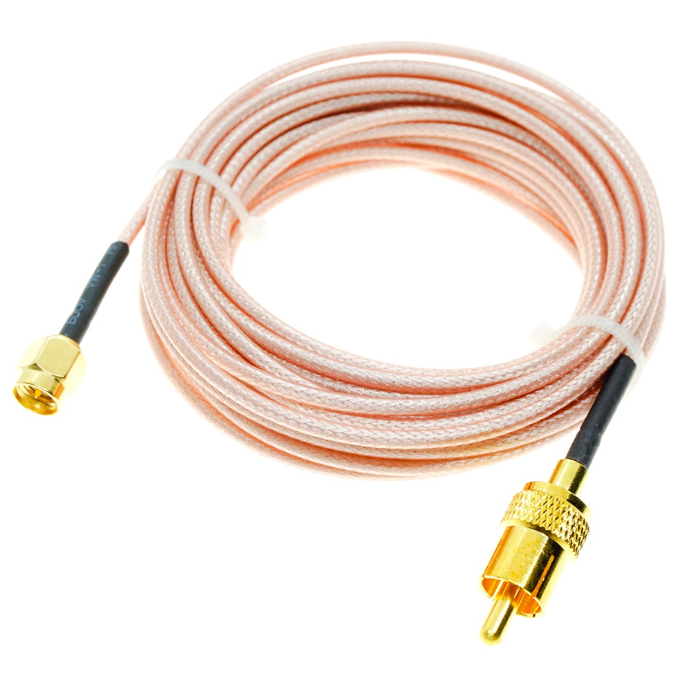 RG316 RCA Nam Để SMA Đực Đầu C - đánh giá và giá Jumper Wire Kit