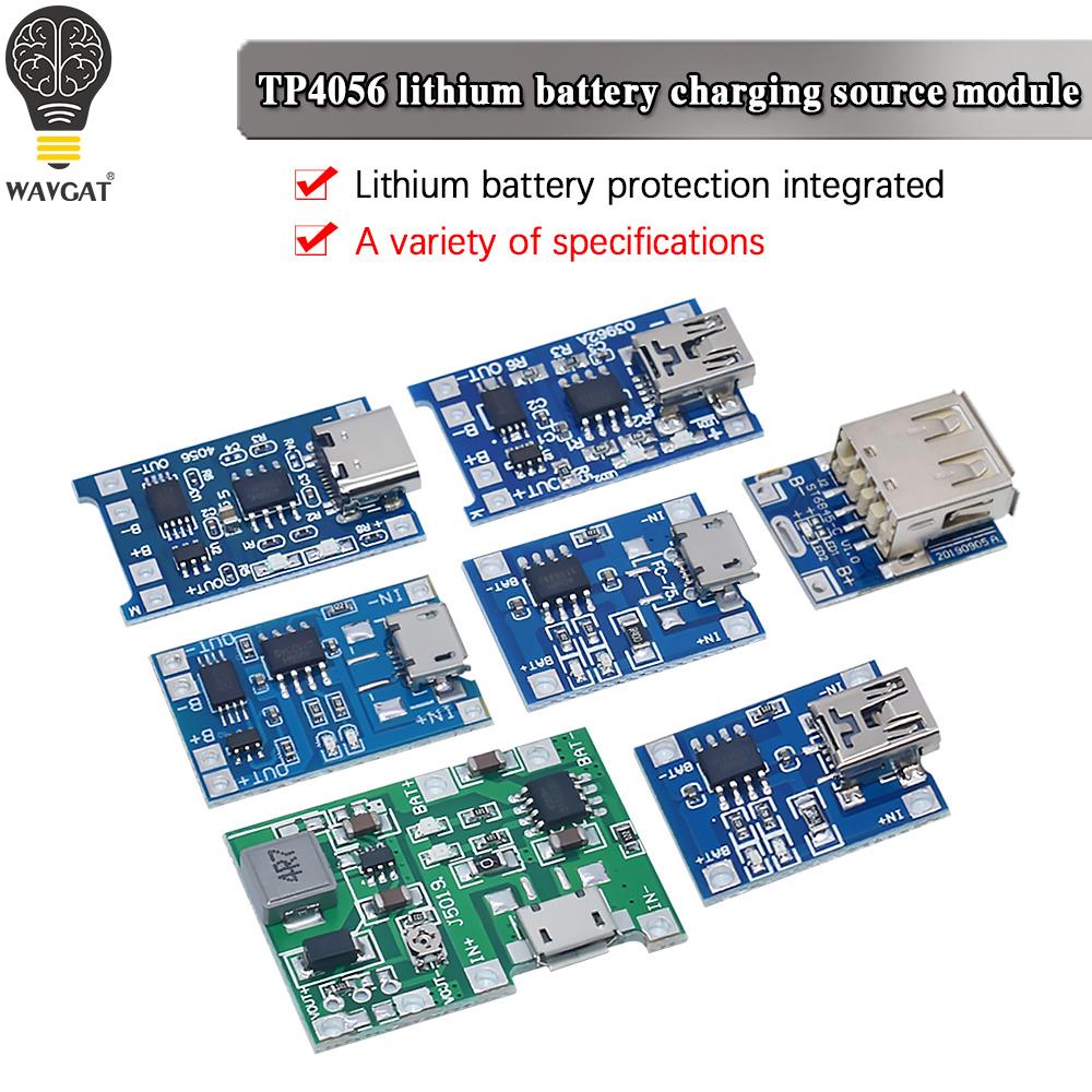 5 Chiếc Micro USB 5V 1A 18650  - đánh giá và giá Tp4056 Module