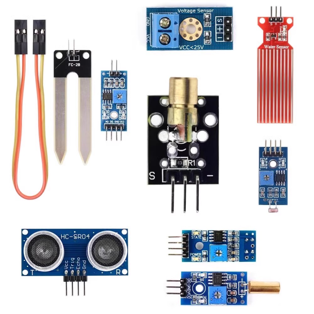 22 in 1 Sensor Kit Module Kit  - đánh giá và giá Breadboard 400 Point