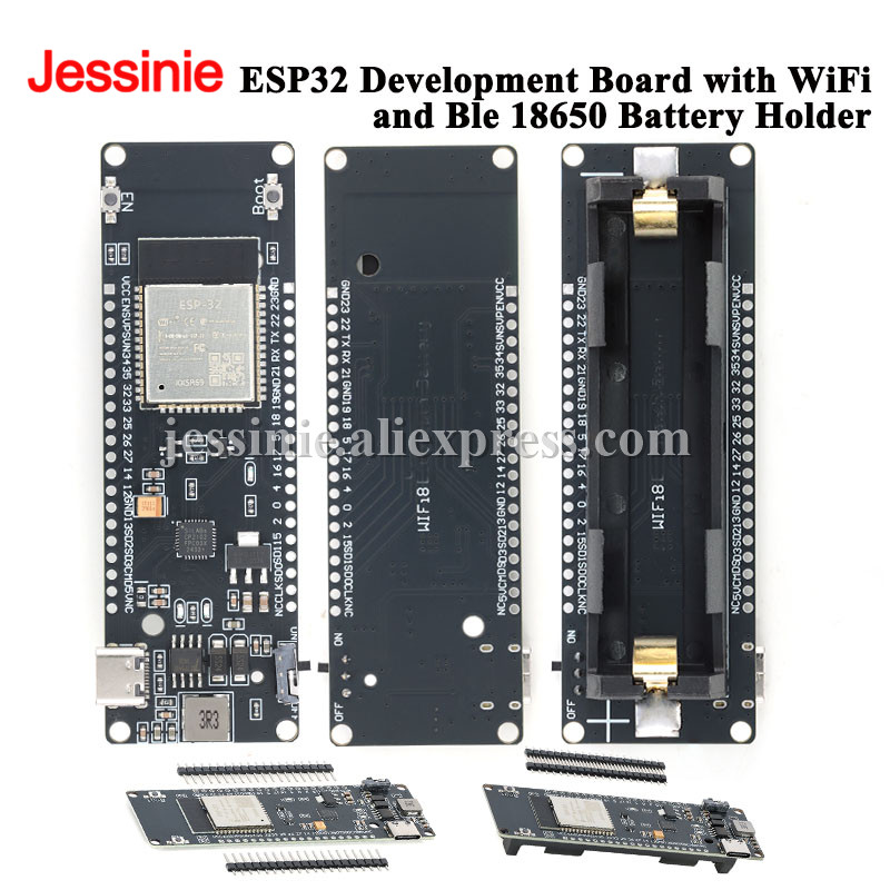 ESP32 Development Board with W - đánh giá và giá Esp32 Battery Holder Lipo
