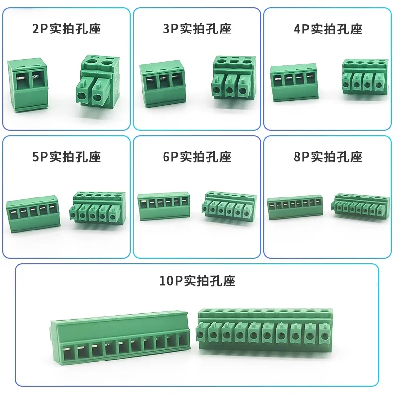 15EDG 3.81MM 3.5MM KF2EDG PCB  - đánh giá và giá Screw Terminal Block