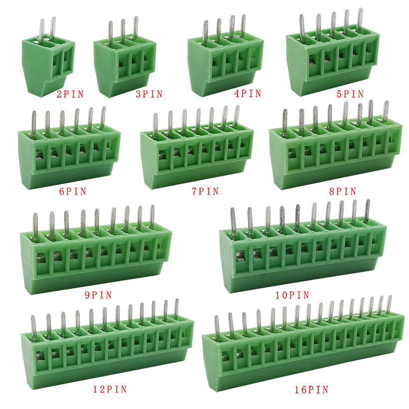 10Pcs Pitch 2.54mm PCB Screw T - đánh giá và giá Screw Terminal Block