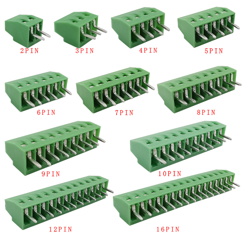 10Pcs Pitch 2.54mm PCB Screw T - đánh giá và giá Screw Terminal Block