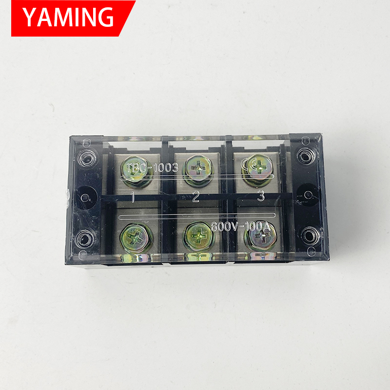 TBC-1003 100A 3P 600V 6 Tô Vít - đánh giá và giá Screw Terminal Block