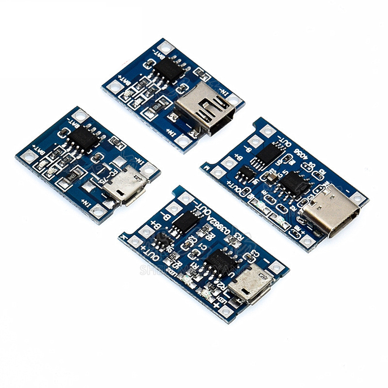 1A 18650 Pin Lithium Ban Bảo V - đánh giá và giá Tp4056 Module