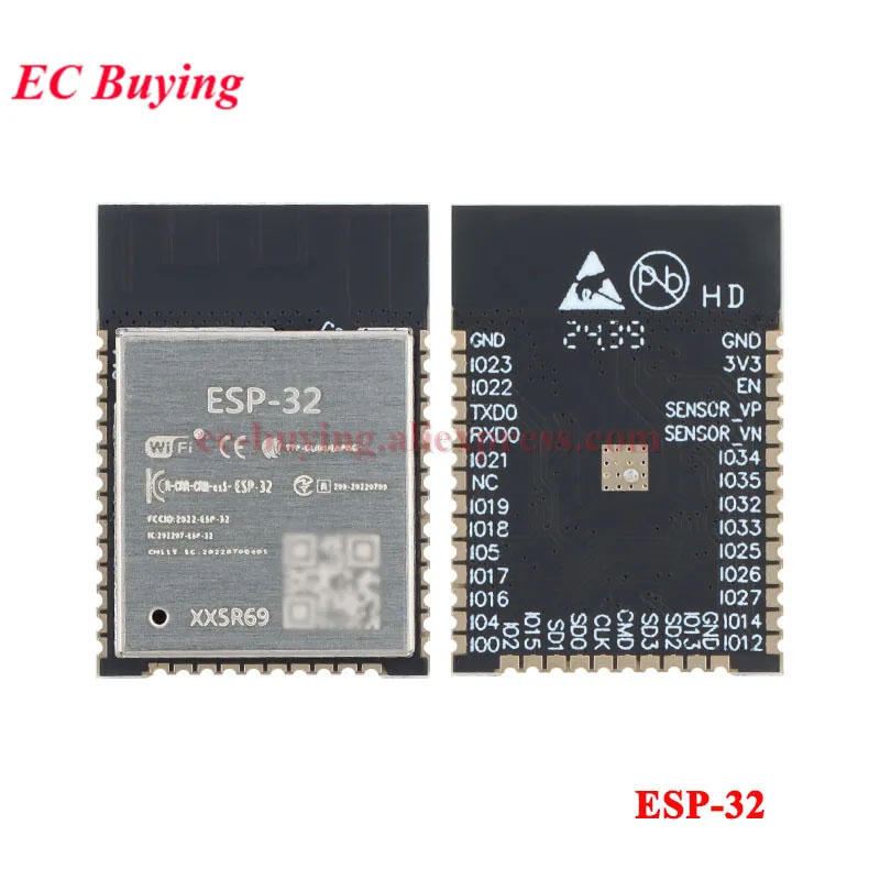 ESP32 Module Development Board - đánh giá và giá Esp32 Battery Holder Lipo