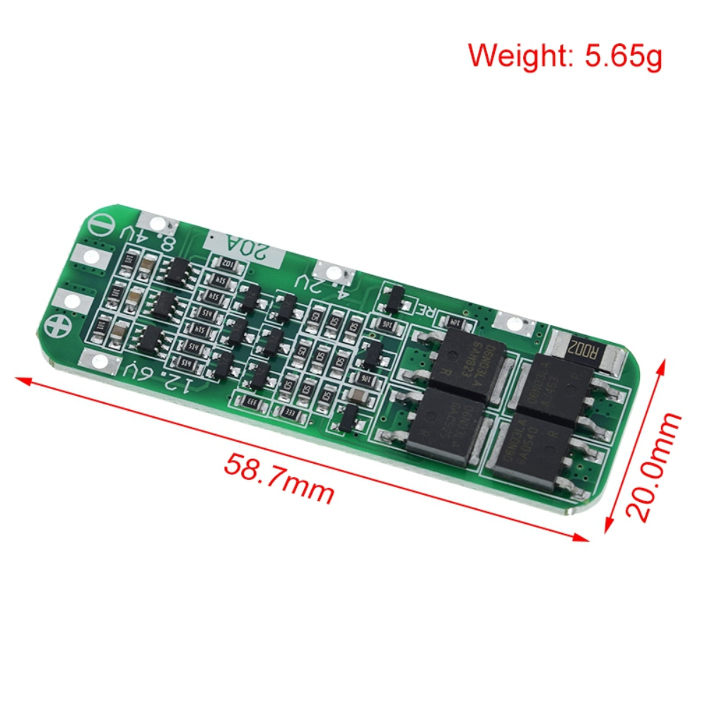 3S 20A Li-ion Lithium Battery  - đánh giá và giá Li Ion Charger Module