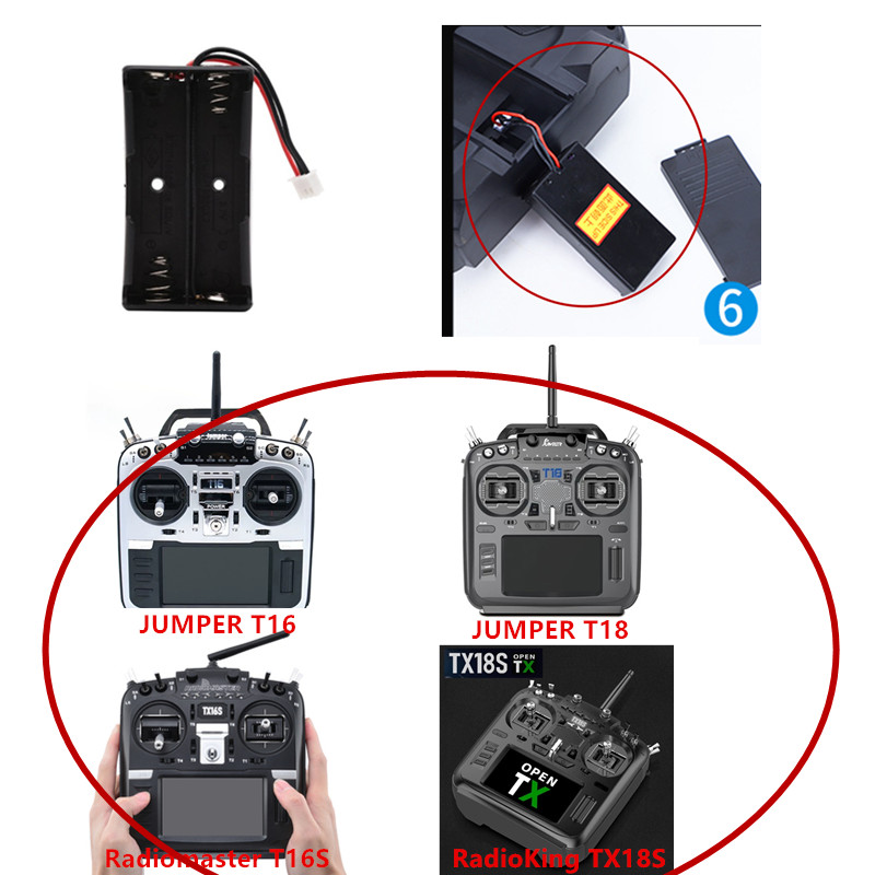 Radiomaster TX16S Radioking TX - đánh giá và giá Antenna 2.4Ghz