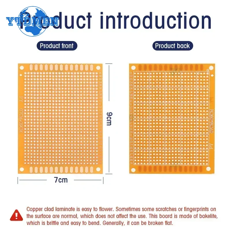 1-20pcs 5x7cm PCB Universal Bo - đánh giá và giá Perfboard