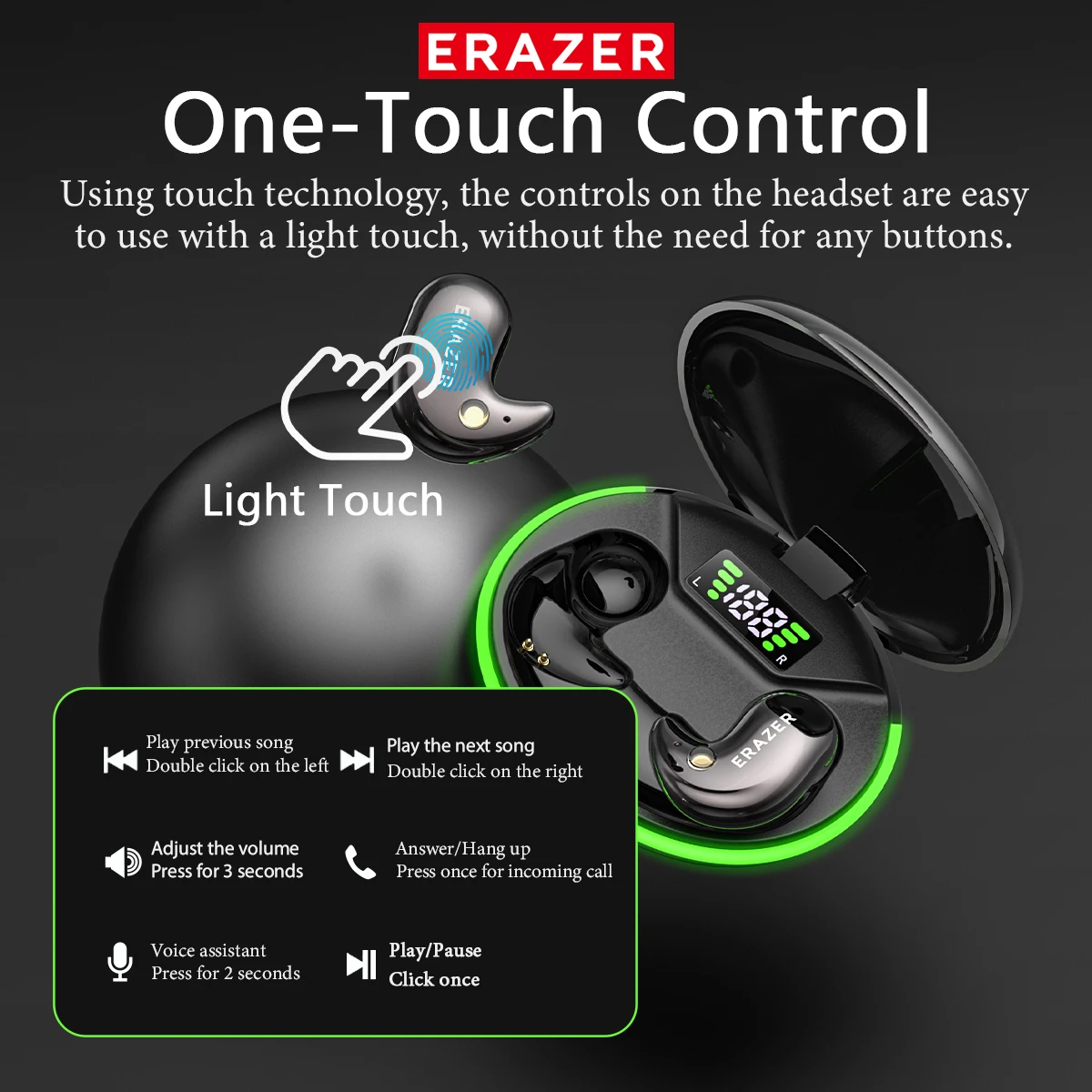 EARZER XF58 In-Ear Bluetooth H - đánh giá và giá Usb C Cable