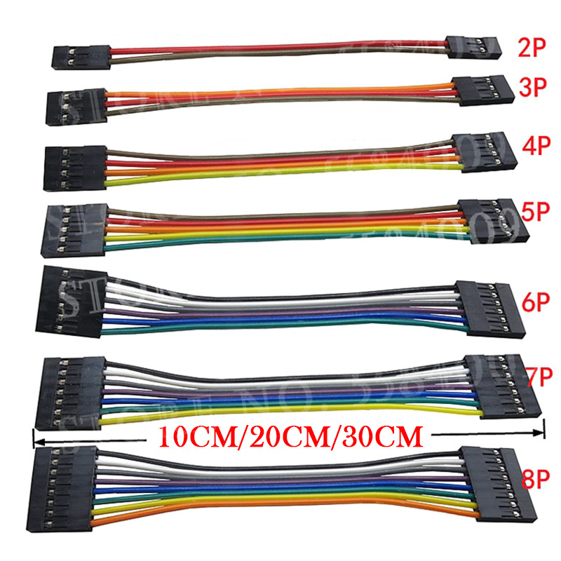 Bộ 5 Dây 2.54 2.54MM Dupont Dò - đánh giá và giá Jumper Wire Kit
