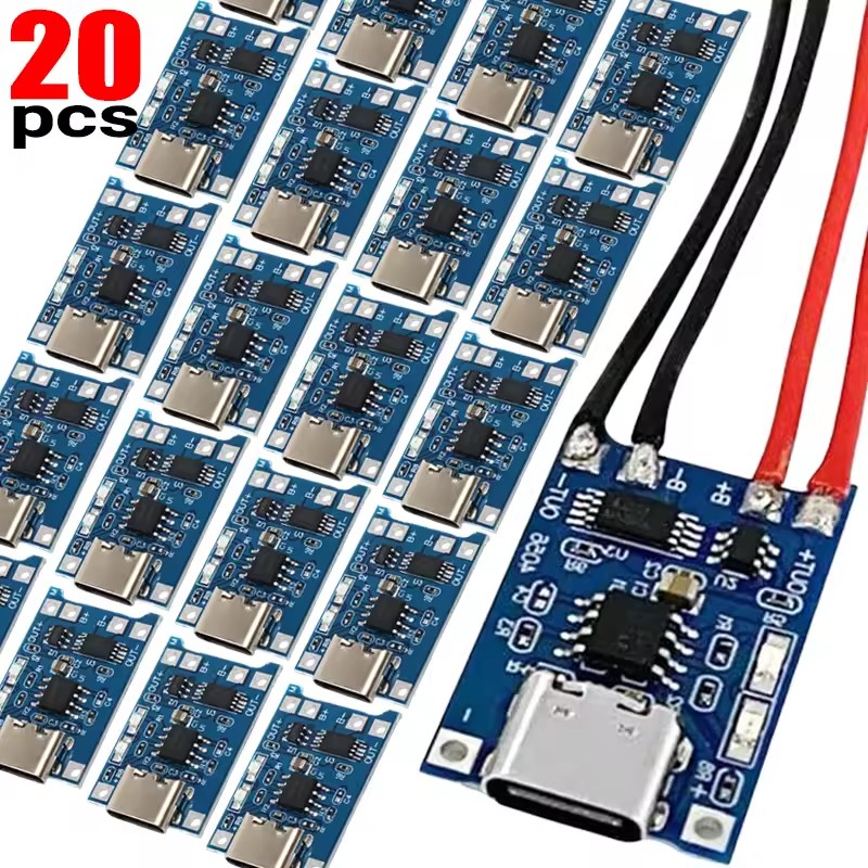 1-20Pcs Type-C/Micro/Mini USB  - đánh giá và giá Tp4056 Module