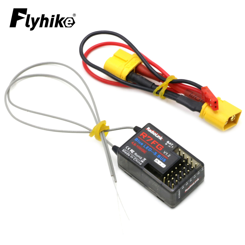 RadioLink R7FG 2.4GHz 7CH Dual - đánh giá và giá Antenna 2.4Ghz