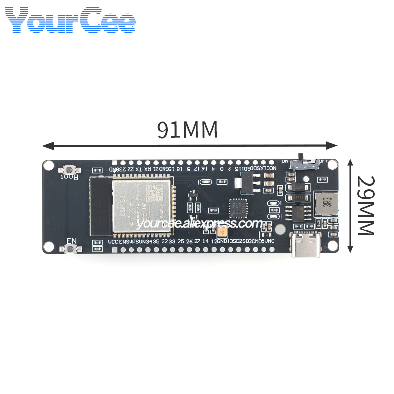 ESP32 Development Board with W - đánh giá và giá Esp32 Battery Holder Lipo
