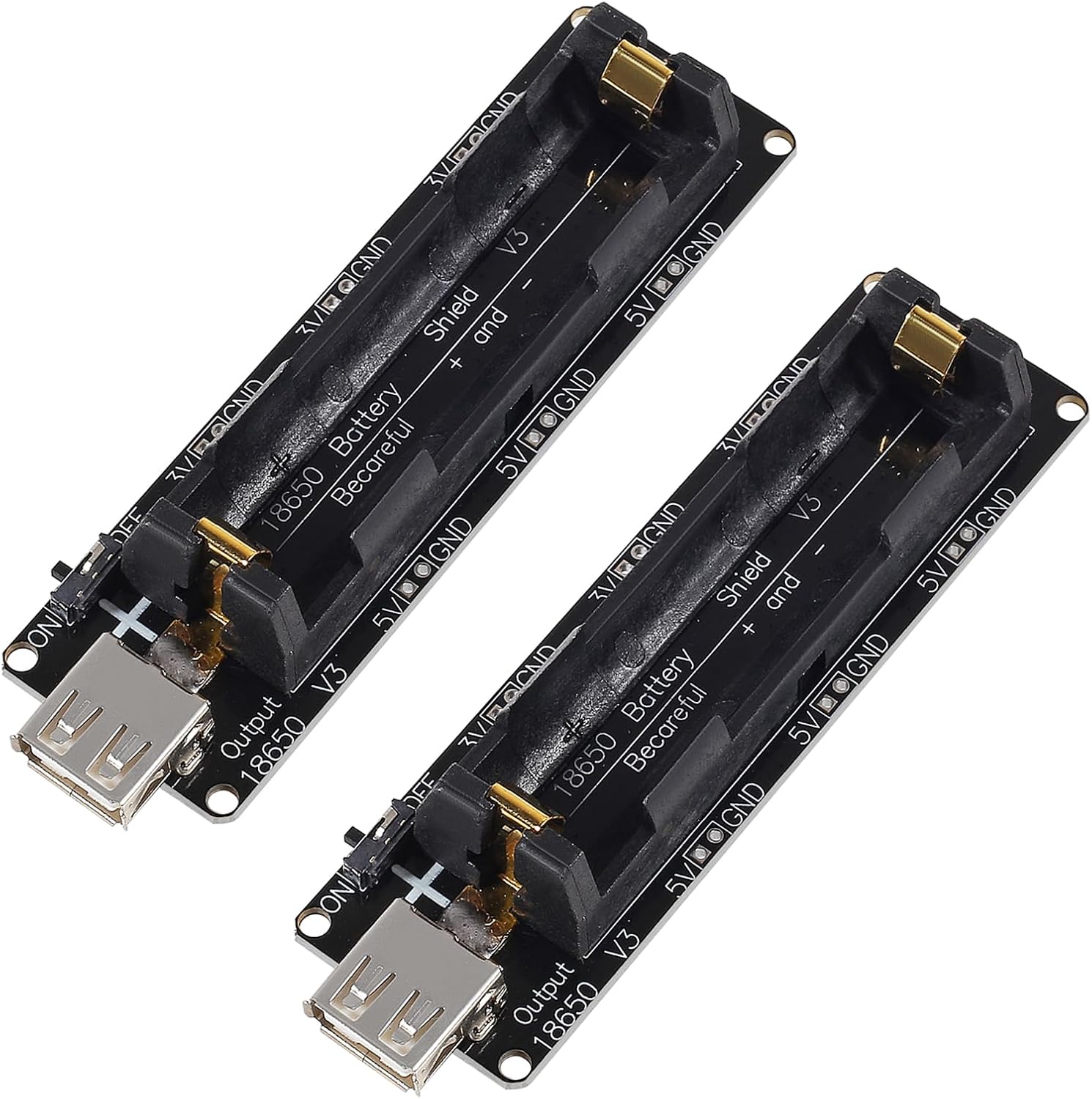 2pcs 18650 Battery Holder Supp - đánh giá và giá Esp32 Battery Holder Lipo