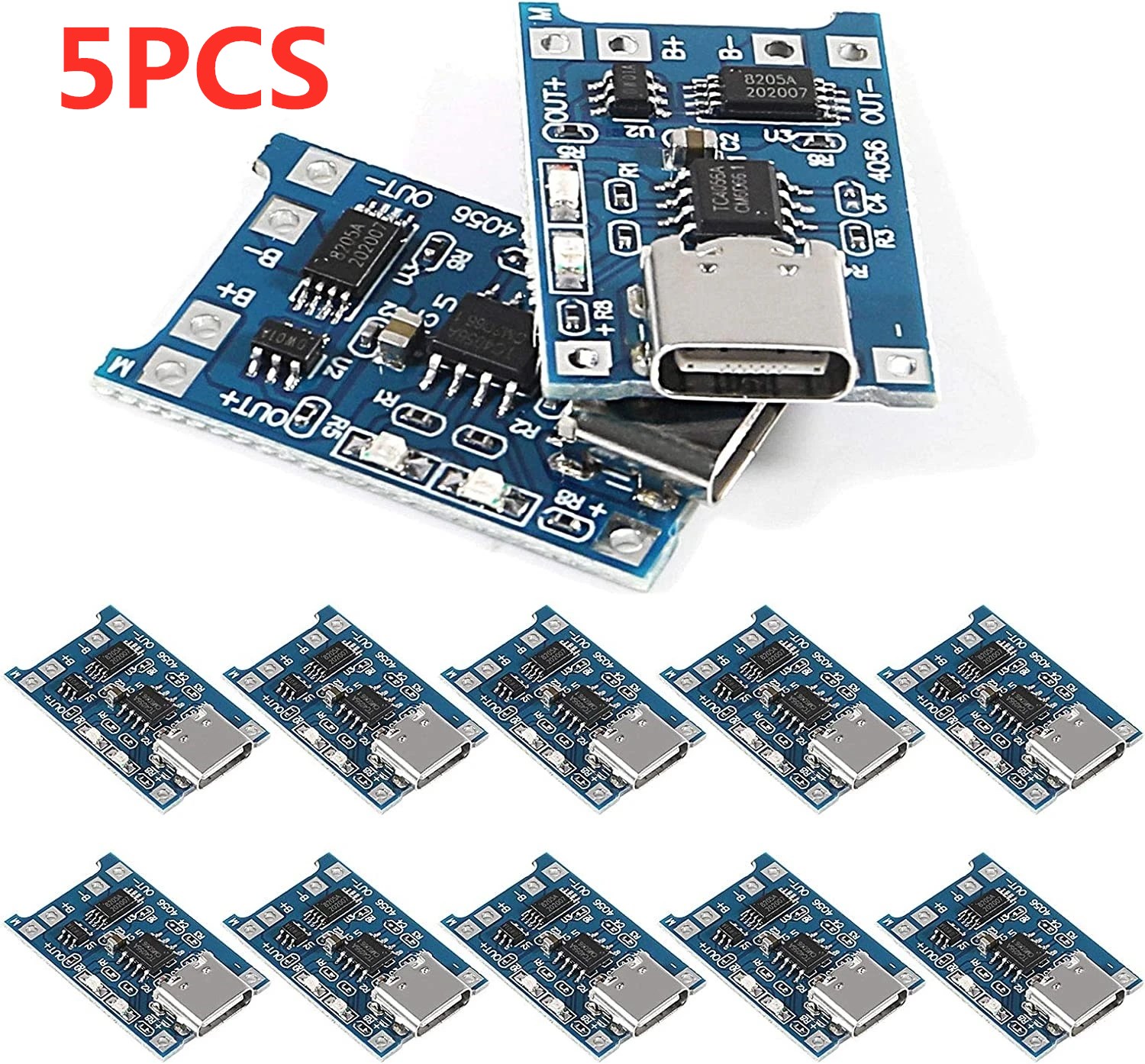2/5PC Type-C Micro Mini 5V1A 1 - đánh giá và giá Tp4056 Module