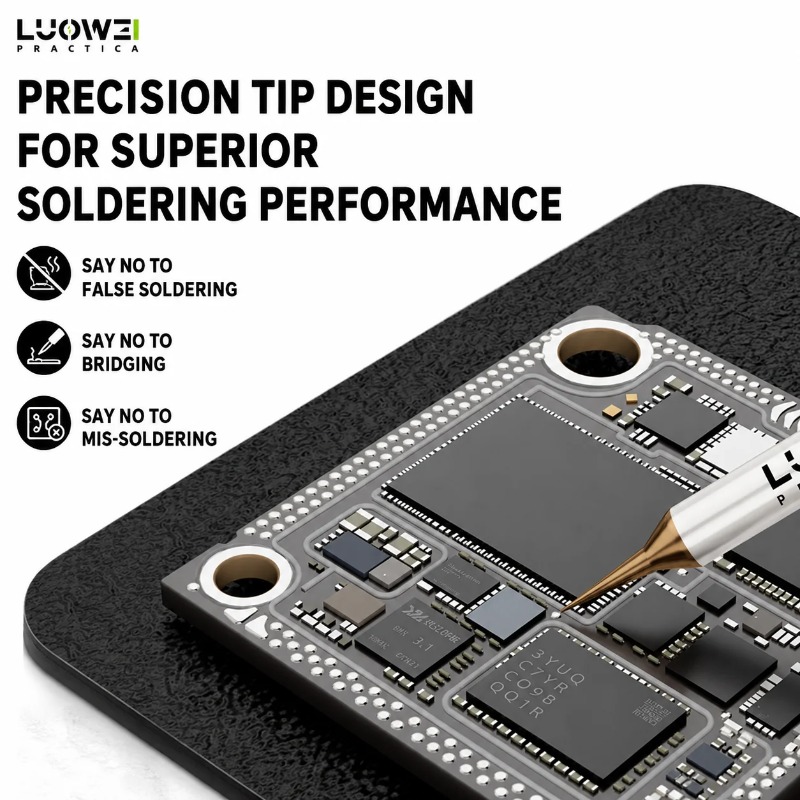 LUOWEI C210K/I/J Soldering Iro - đánh giá và giá Jumper Wire Kit