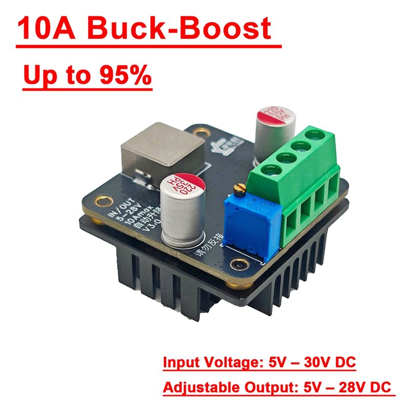 [B24B!】 10A DC-DC 5V-28V Buck- - đánh giá và giá Boost Converter