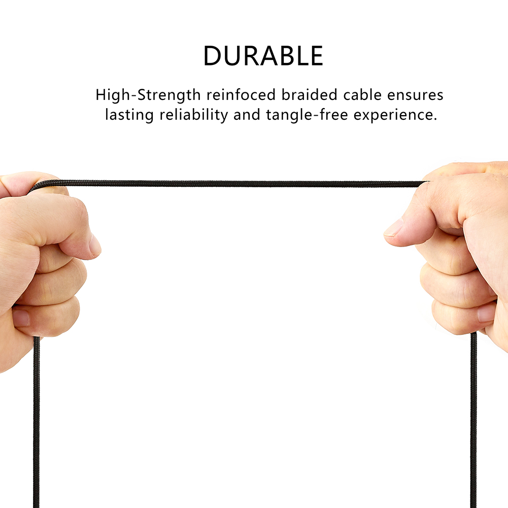 Micro USB 3.5mm AUX Braided Co - đánh giá và giá Micro Usb Cable