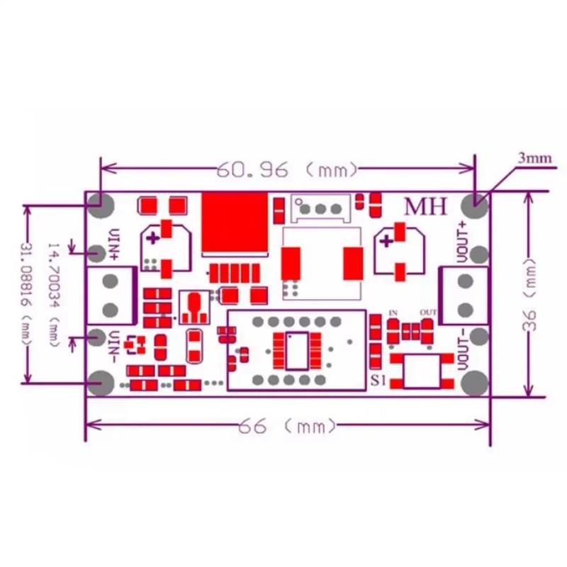 LM2596S 2.5-40V 3A  Converter  - đánh giá và giá Dc Dc Converter