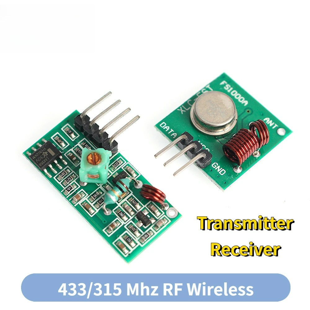315MHz Super Regenerative Modu - đánh giá và giá Breadboard 400 Point