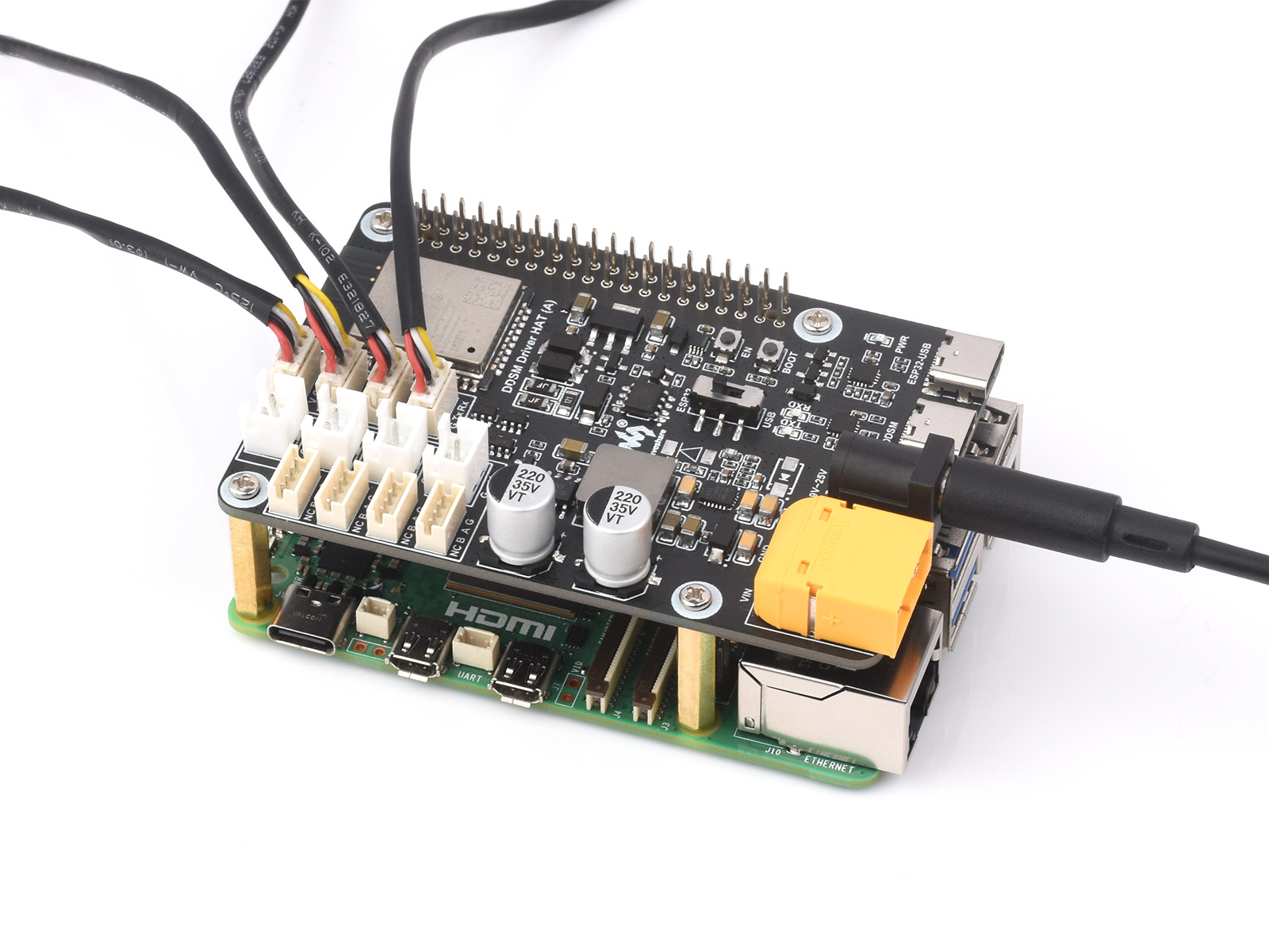 Waveshare Direct Drive Servo M - đánh giá và giá Proto Board